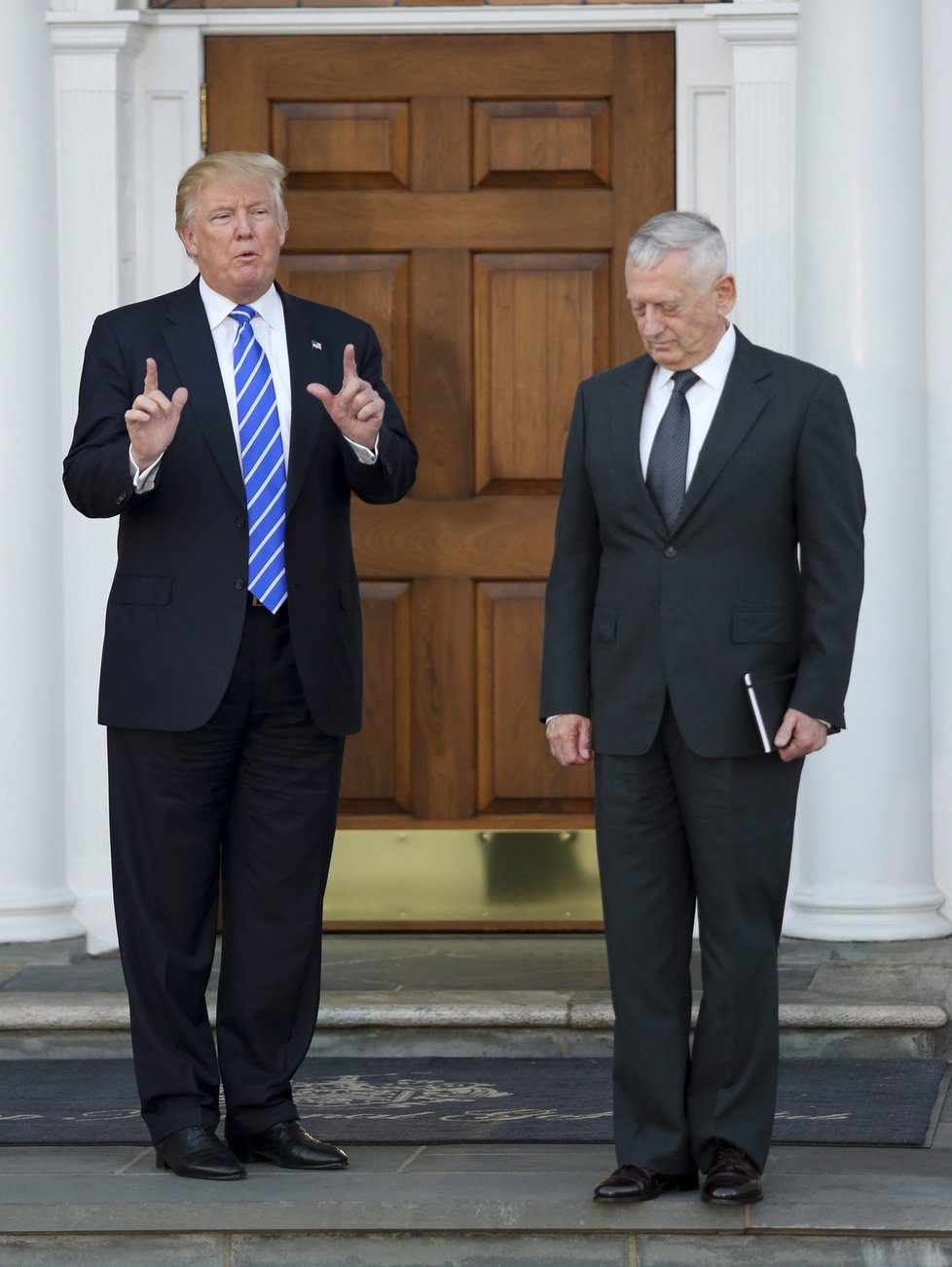 Donald Trump a James Mattis