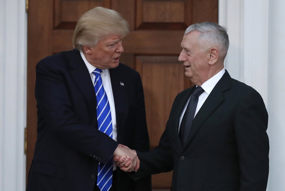 Donald Trump a James Mattis