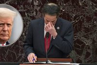 Emotivní jednání o impeachmentu Trumpa: Kongresman zmínil smrt, pak se rozplakal