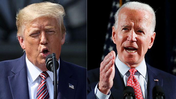Donald Trump a Joe Biden se před prezidentskými volbami 3. listopadu střetnou ve třech televizních debatách.