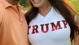 Donald Trump Jr. se svou tehdejší přítelkyní Kimberly Guilfoyle