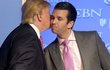 Donald Trump a jeho syn. Donald Trump a jeho syn.