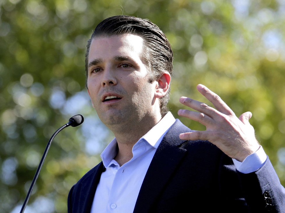 Syn amerického prezidenta Donad Trump junior