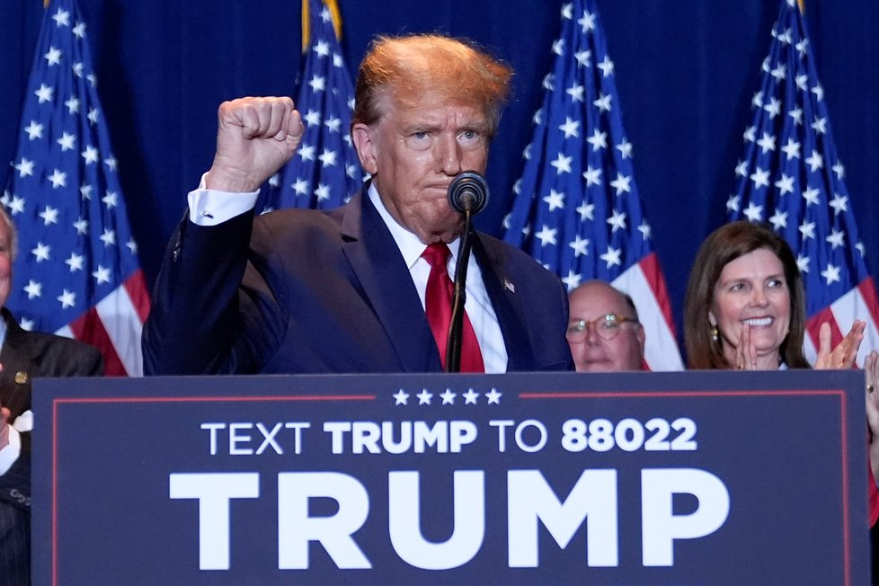 Donald Trump v kampani před primárkami