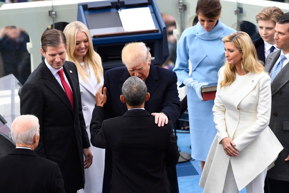 Inaugurační den Donalda Trumpa