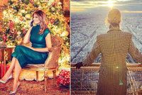 Vánoce u Trumpových: Melania střídala šaty, Ivanka vyměnila otce za Paříž
