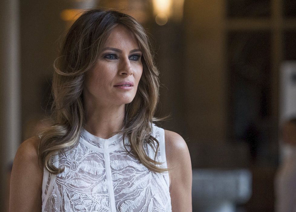 Manželka prezidenta Trumpa Melania