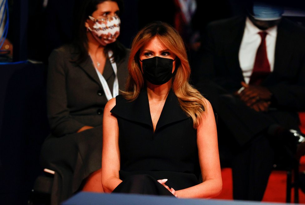 Bývalá první dáma USA Melania Trumpová.