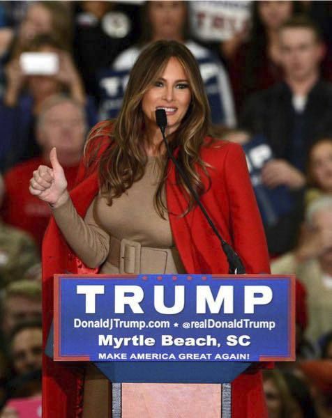 První dáma USA Melania Trumpová.