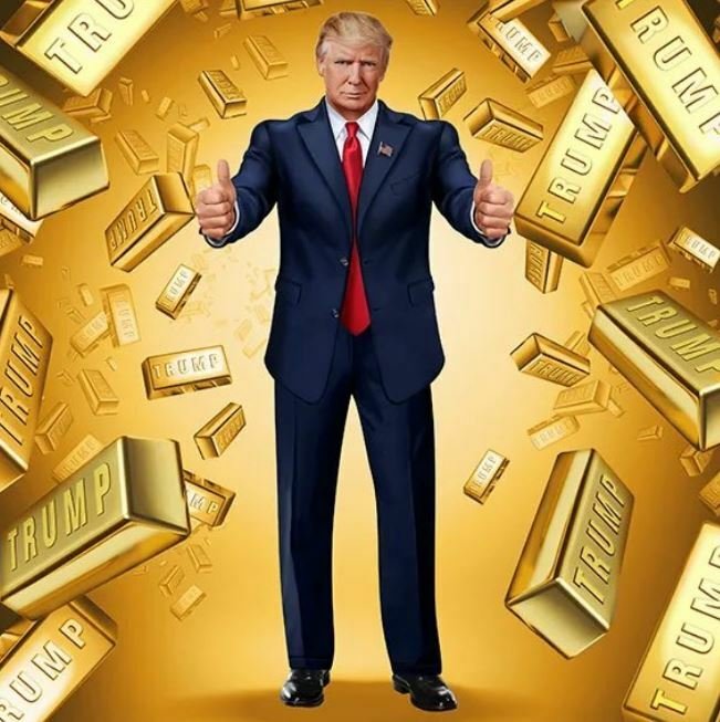 NFT kartičky amerického exprezidenta Donalda Trumpa.