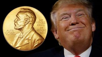 Může Trump získat Nobelovu cenu míru? Nominován je, ale to by jako Obama nesměl nic dělat