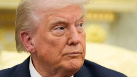 Generální tajemník NATO Mark Rutte v Oválné pracovně u Donalda Trumpa (22. 10. 2025)
