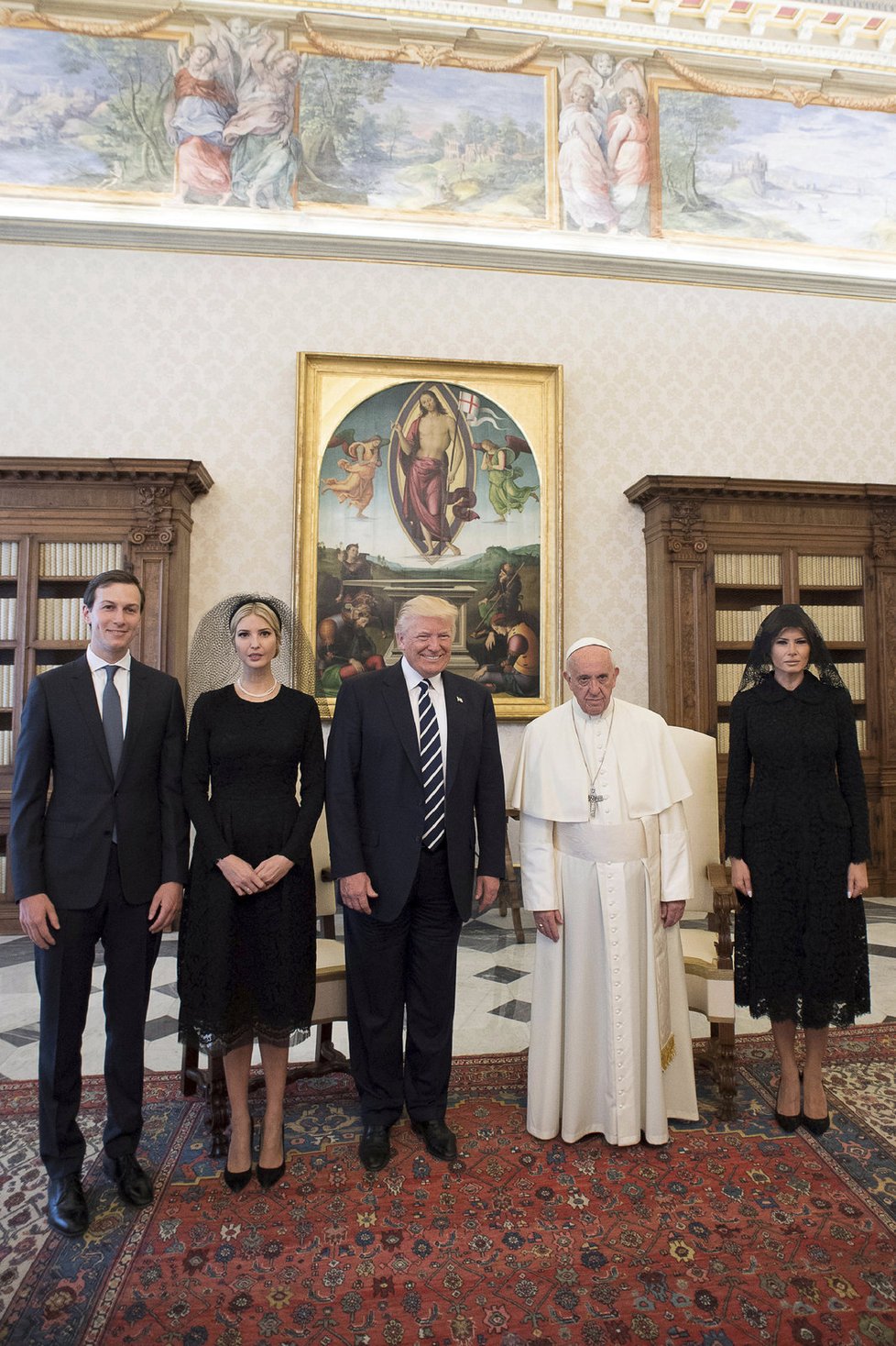 Donald Trump na návštěvě u papeže