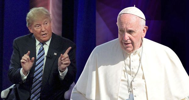 Trump dál útočí na papeže: Sám má ve Vatikánu obrovskou zeď a mě kritizuje