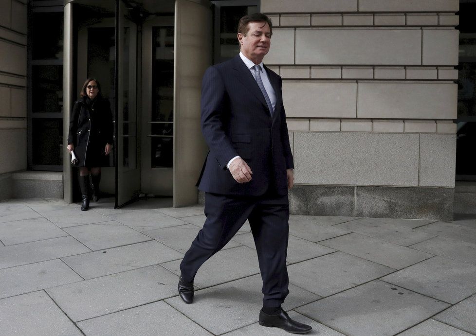 Bývalý šéf volebního týmu amerického prezidenta Donalda Trumpa Paul Manafort.