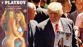 Trump vyhlásil boj pornu: Sám přitom zazářil v lechtivém snímku od Playboye