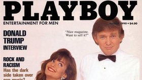 Donald Trump zapózoval i na titulku Playboye.