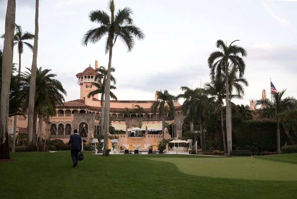 Mar-a-Lago se přece jen stala prezidentským letoviskem.