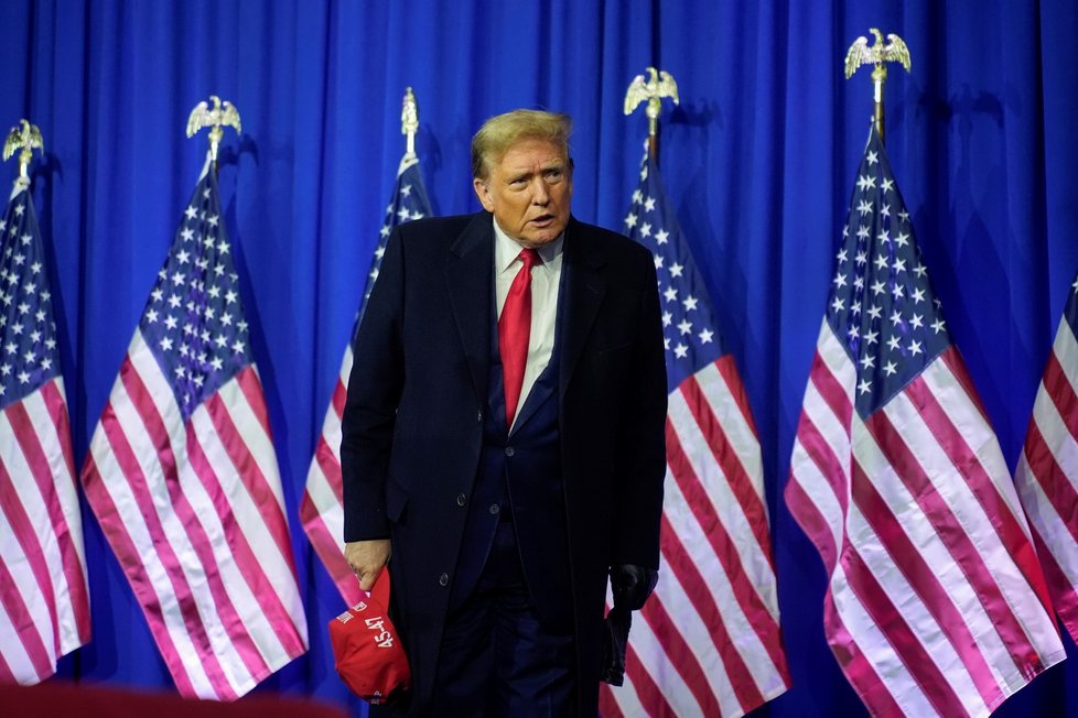 Donald Trump během prezidentské kampaně