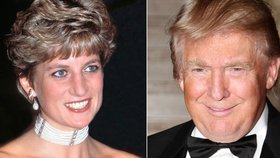 Donald Trump prý uháněl princeznu Dianu. Chtěl, aby se stala jeho výstavní manželkou.