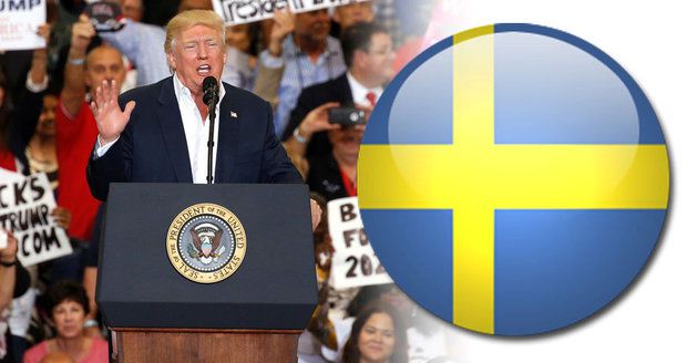 Trump lituje Švédy kvůli teroru. „Co kouří?“ diví se Švédsko, kde se nic nestalo