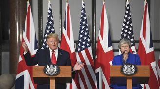 Trump: S Británií po jejím odchodu z EU znásobíme vzájemný obchod