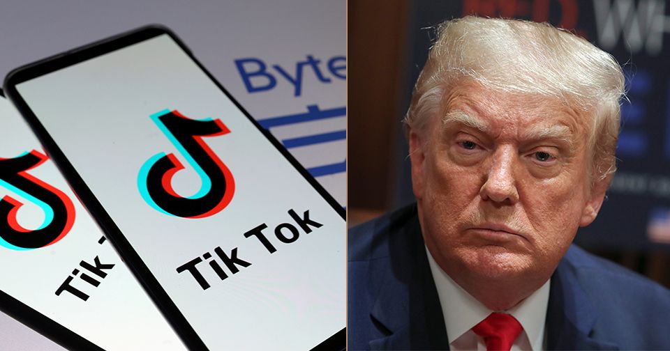 Americký prezident Doland Trump chce v USA zakázat aplikaci TikTok.