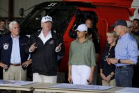 Trump přijel na Floridu poničenou hurikánem Irma. Slíbil větší pomoc a chválil úřady