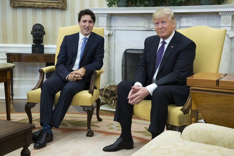 Donald Trump jednal s kanadským premiérem Justinem Trudeauem