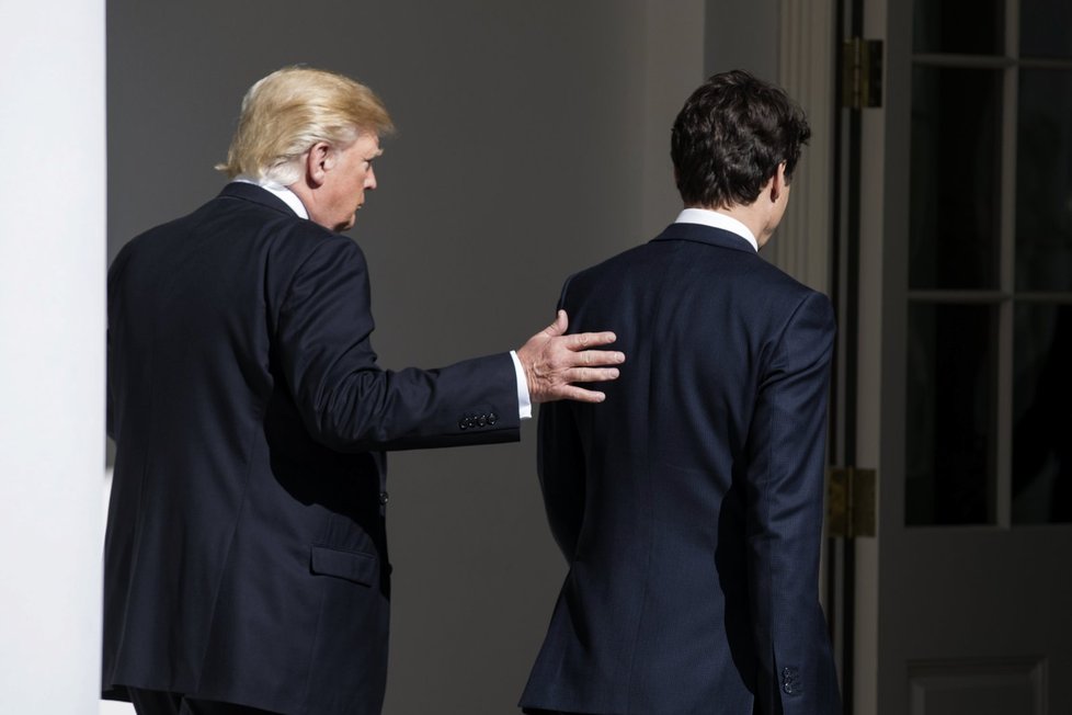 Donald Trump jednal s kanadským premiérem Justinem Trudeauem