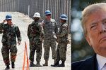 Dokud nebude postavena zeď mezi USA a Mexikem, budou hranice hlídat gardisté.