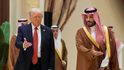 Donald Trump v Rijádu: S korunním princem Muhammadem Bin Salmánem (14.5.2025) Donald Trump v Rijádu: S korunním princem Muhammadem Bin Salmánem (14.5.2025)
