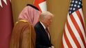Donald Trump v Rijádu: S korunním princem Muhammadem Bin Salmánem (14.5.2025) Donald Trump v Rijádu: S korunním princem Muhammadem Bin Salmánem (14.5.2025)