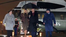 Americký prezident Donald Trump s první dámou Melanií (listopad 2025)