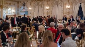 Vánoce Donalda a Melanie Trumpových (24.12.2025)