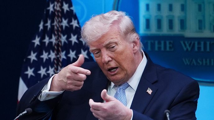 Americký prezident Donald Trump (duben 2026) Americký prezident Donald Trump (duben 2026)