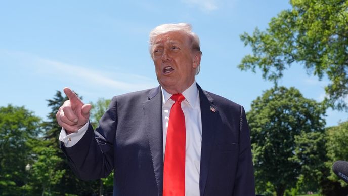 Americký prezident Donald Trump (1.5.2026) Americký prezident Donald Trump (1.5.2026)