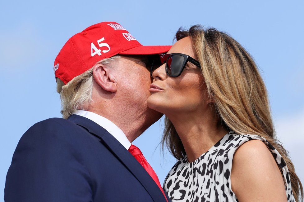 Bývalá první dáma USA Melania Trumpová.