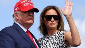 Donald Trump s manželkou Melanií