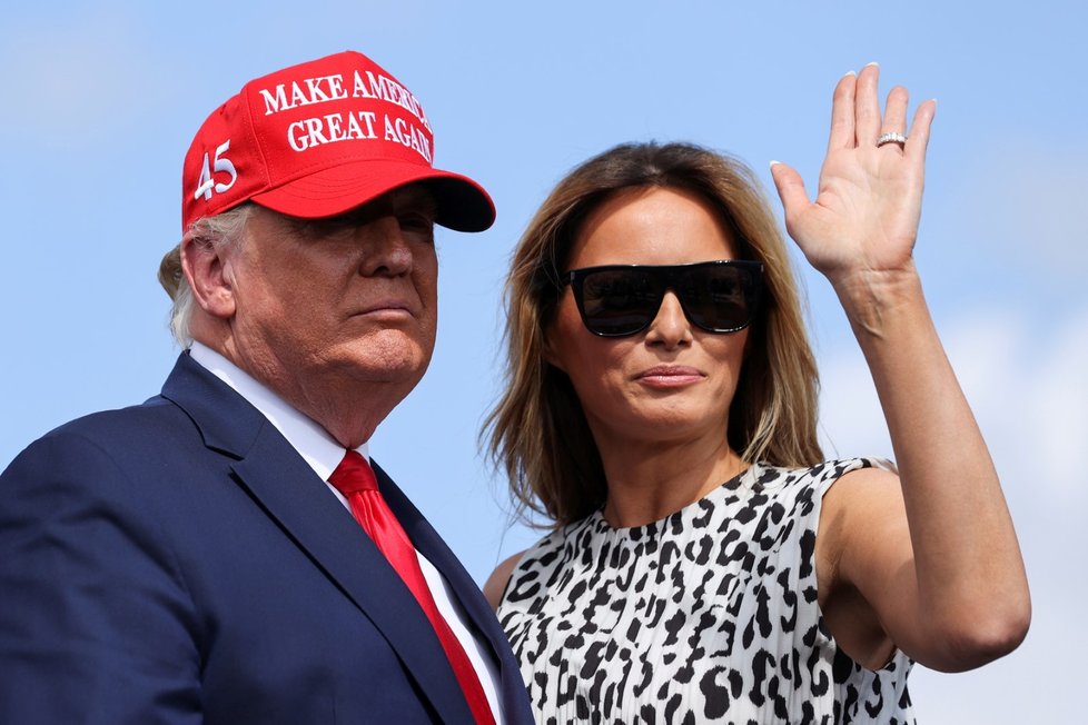 Bývalá první dáma USA Melania Trumpová.