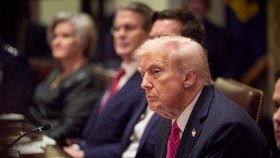 Volodymyr Zelenskyj na setkání s Donaldem Trumpem v Bílém domě, 17. října 2025