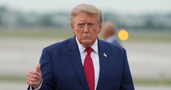 Prezident USA Donald Trump (12.8.2026)