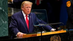 Donald Trump na 81. Valném shromáždění OSN (22. 9. 2026).