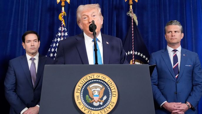 Tisková konference Donalda Trumpa o úderu na Venezuelu (3.1.2026) Tisková konference Donalda Trumpa o úderu na Venezuelu (3.1.2026)