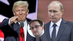 Putin má prý dárek pro Trumpa. Chce mu vydat špiona Snowdena