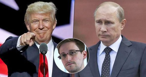 Putin má prý dárek pro Trumpa. Chce mu vydat špiona Snowdena