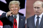 Donald Trump projevil sympatie k prezidentovi Ruska Vladimiru Putinovi 
