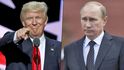 Donald Trump projevil sympatie k prezidentovi Ruska Vladimiru Putinovi