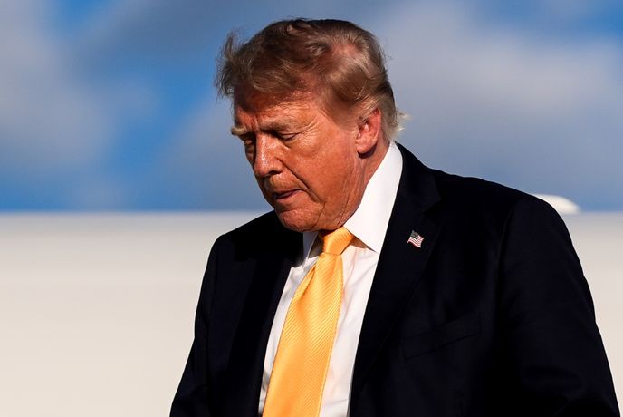 Americký prezident Donald Trump (7. 9. 2026) Americký prezident Donald Trump (7. 9. 2026)