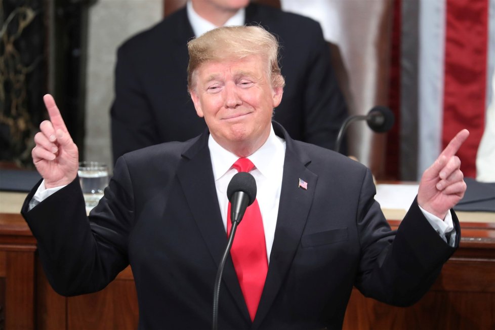 Americký prezident Donald Trump si pozornost užívá